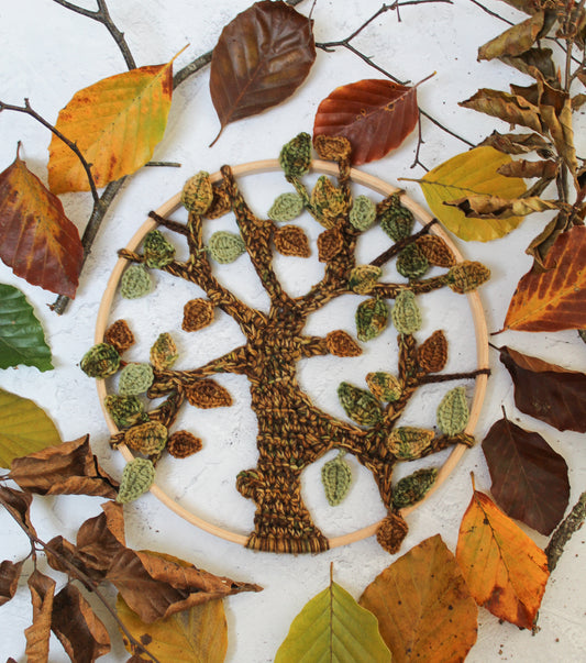 Autumn Leave Mandala Kit