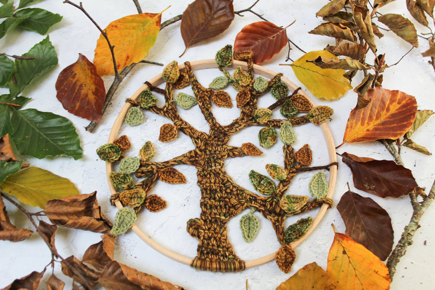 Autumn Leave Mandala Kit