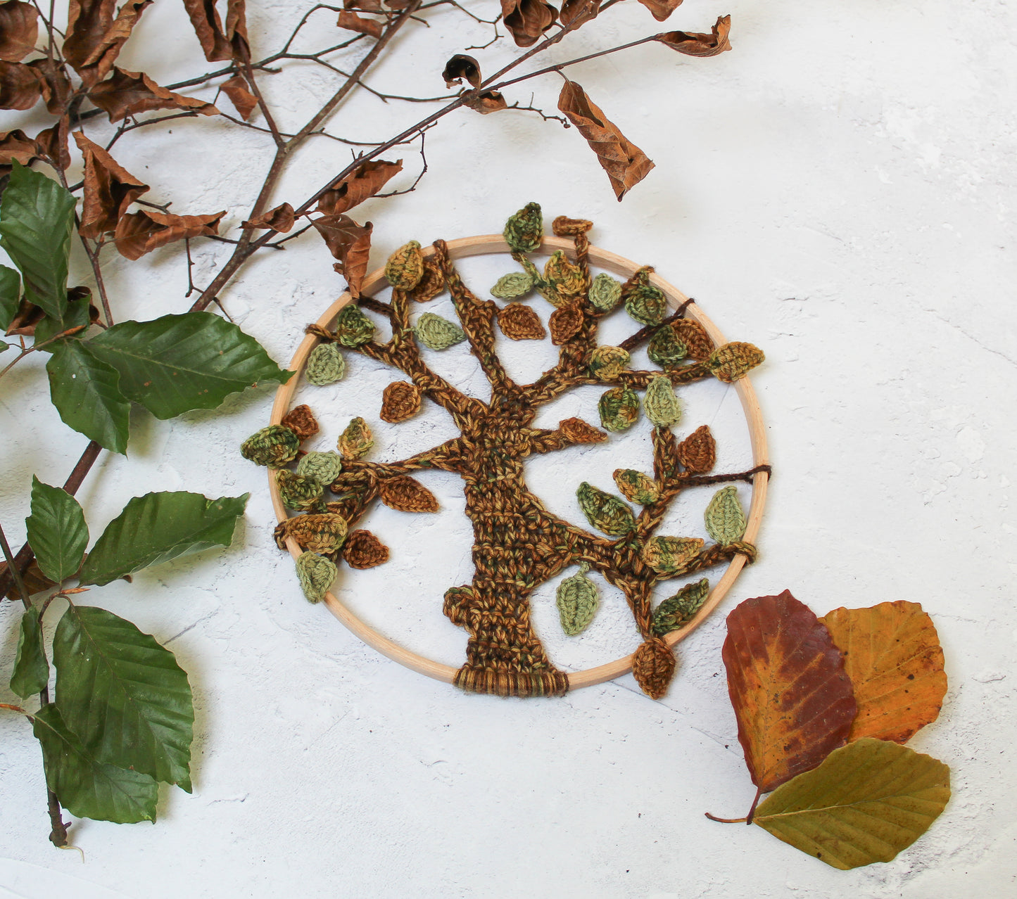 Autumn Leave Mandala Kit