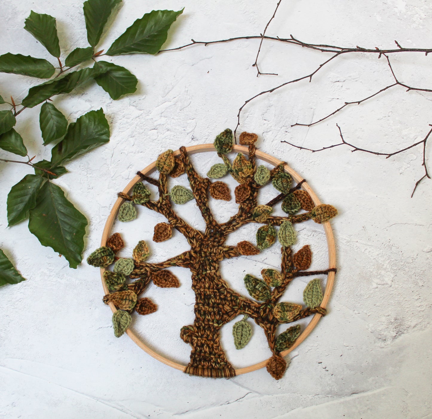 Autumn Leave Mandala Kit