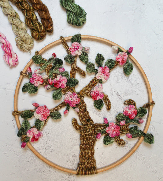 Spring Orchard Mandala Pattern